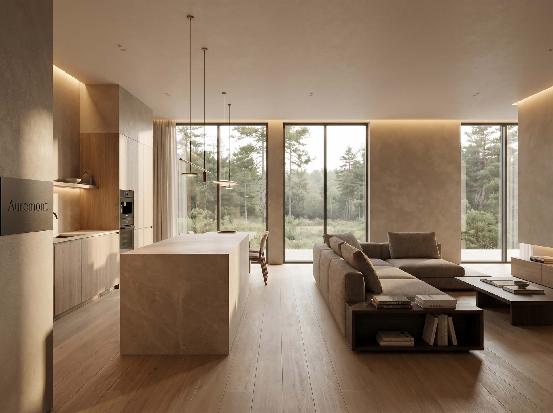 Keuken met kookeiland