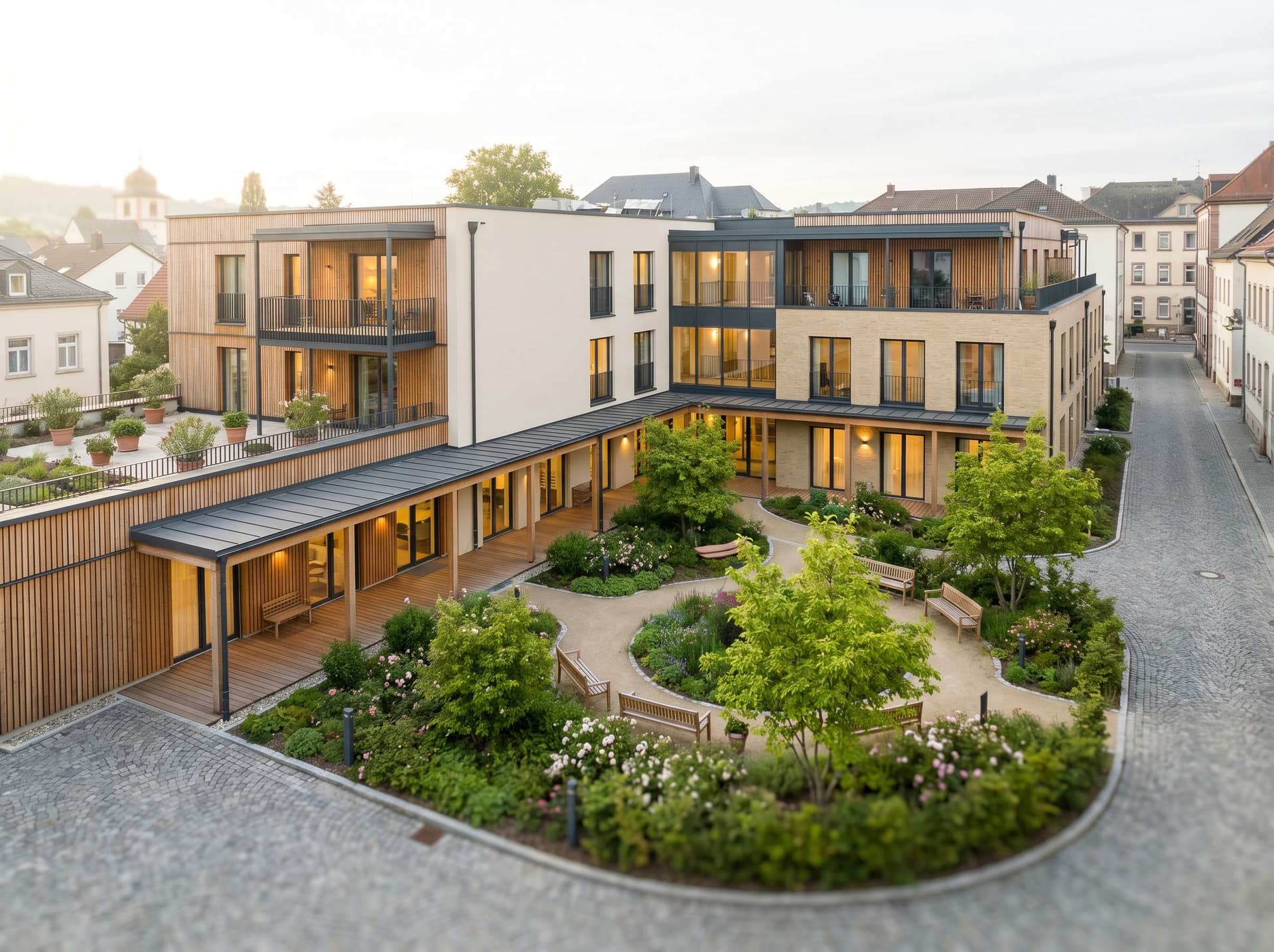 Modern woonzorgcentrum